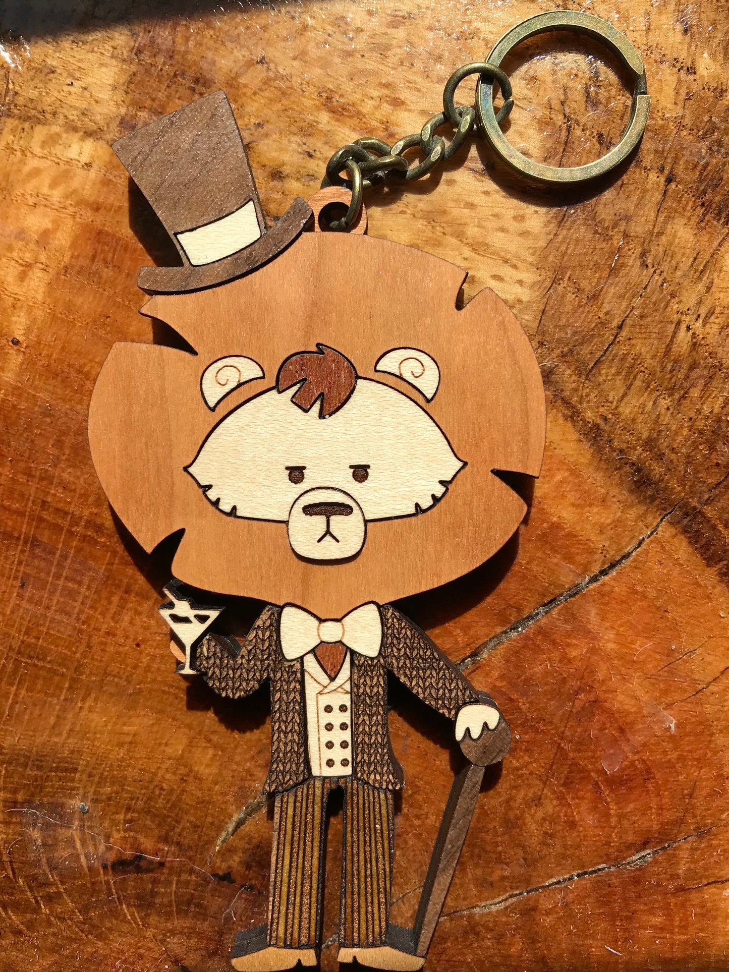 Dandy Lion Keychain