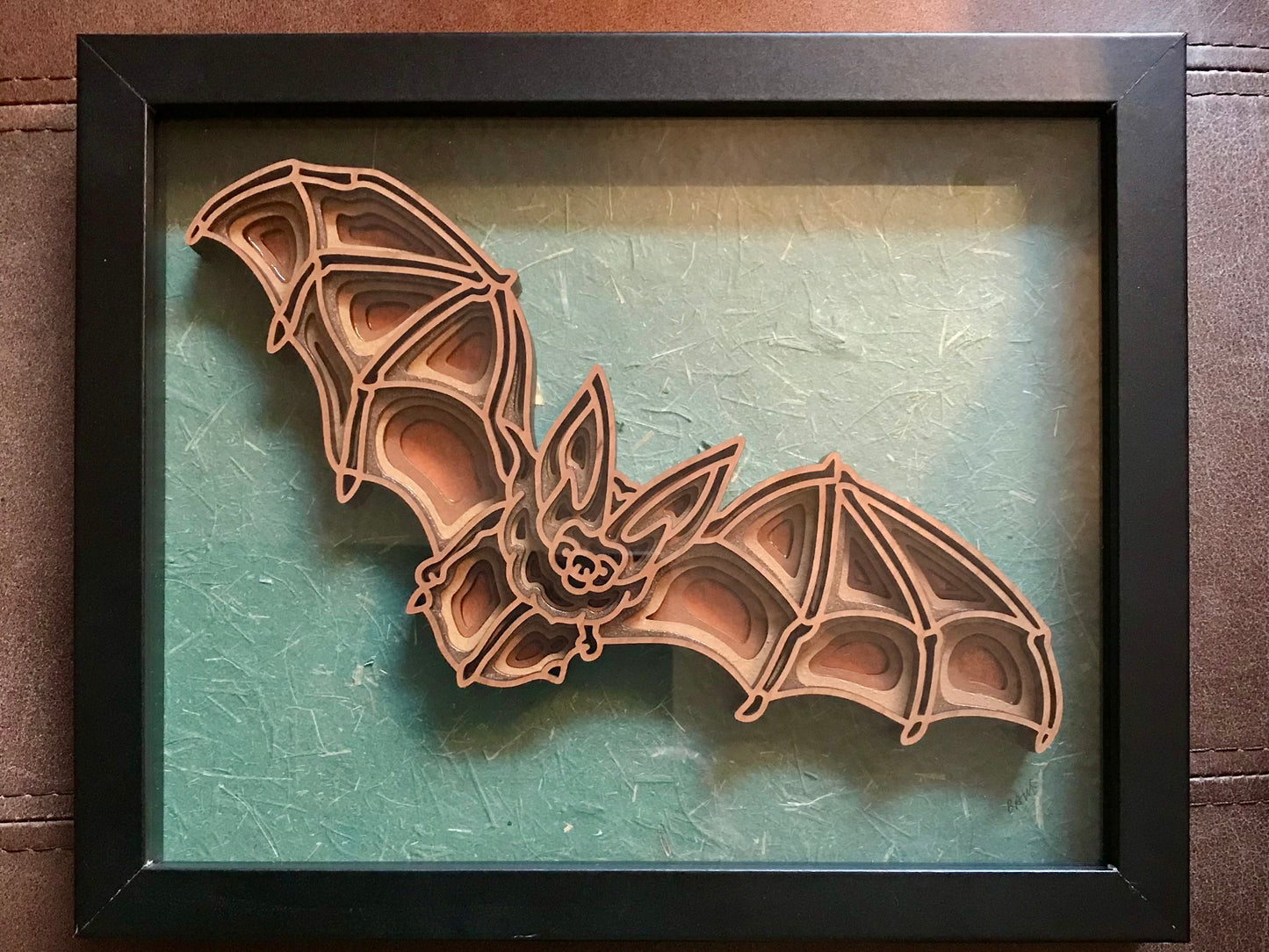 Bat - Layered Wall Art