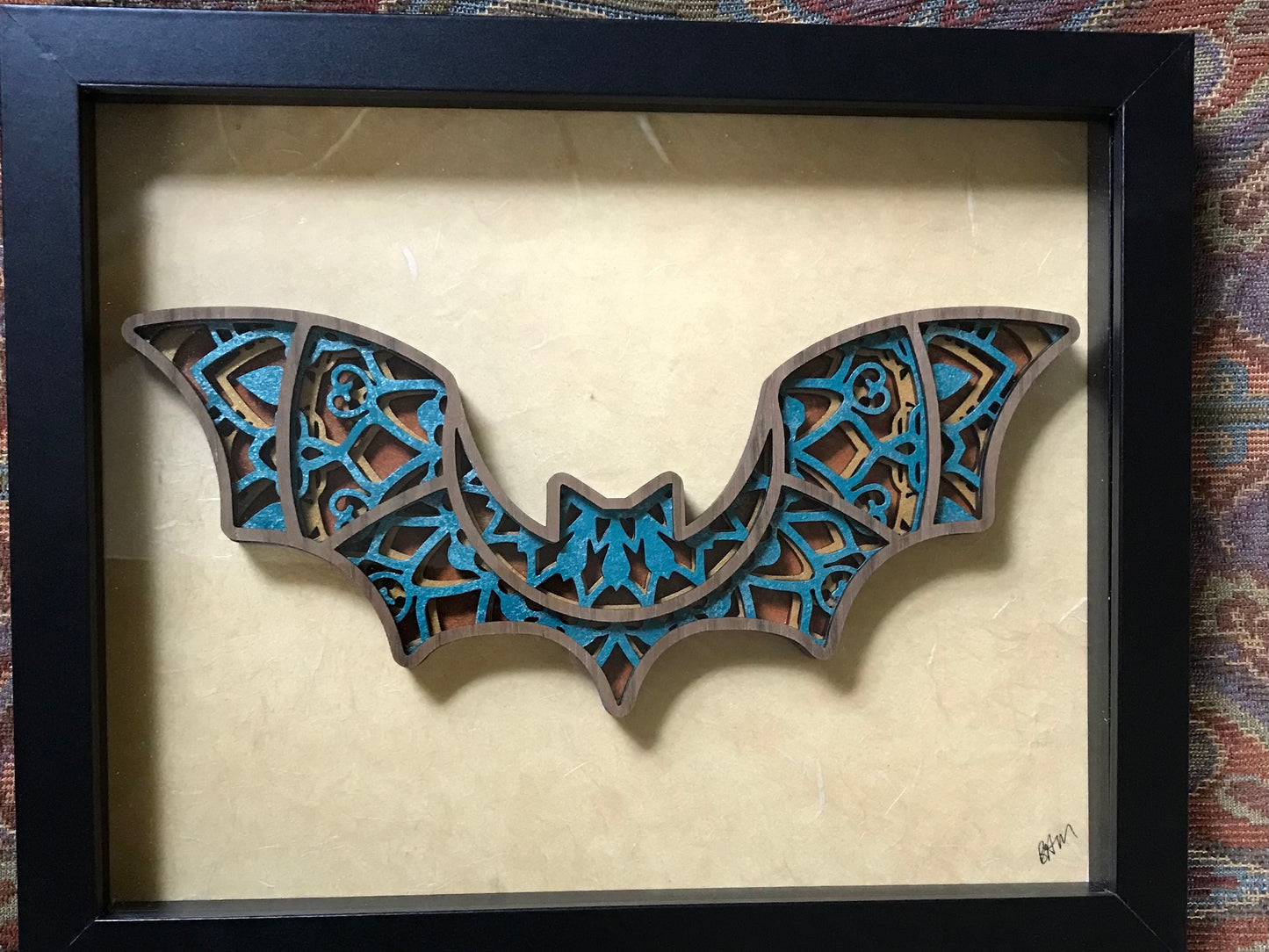 Bat - Layered Wall Art