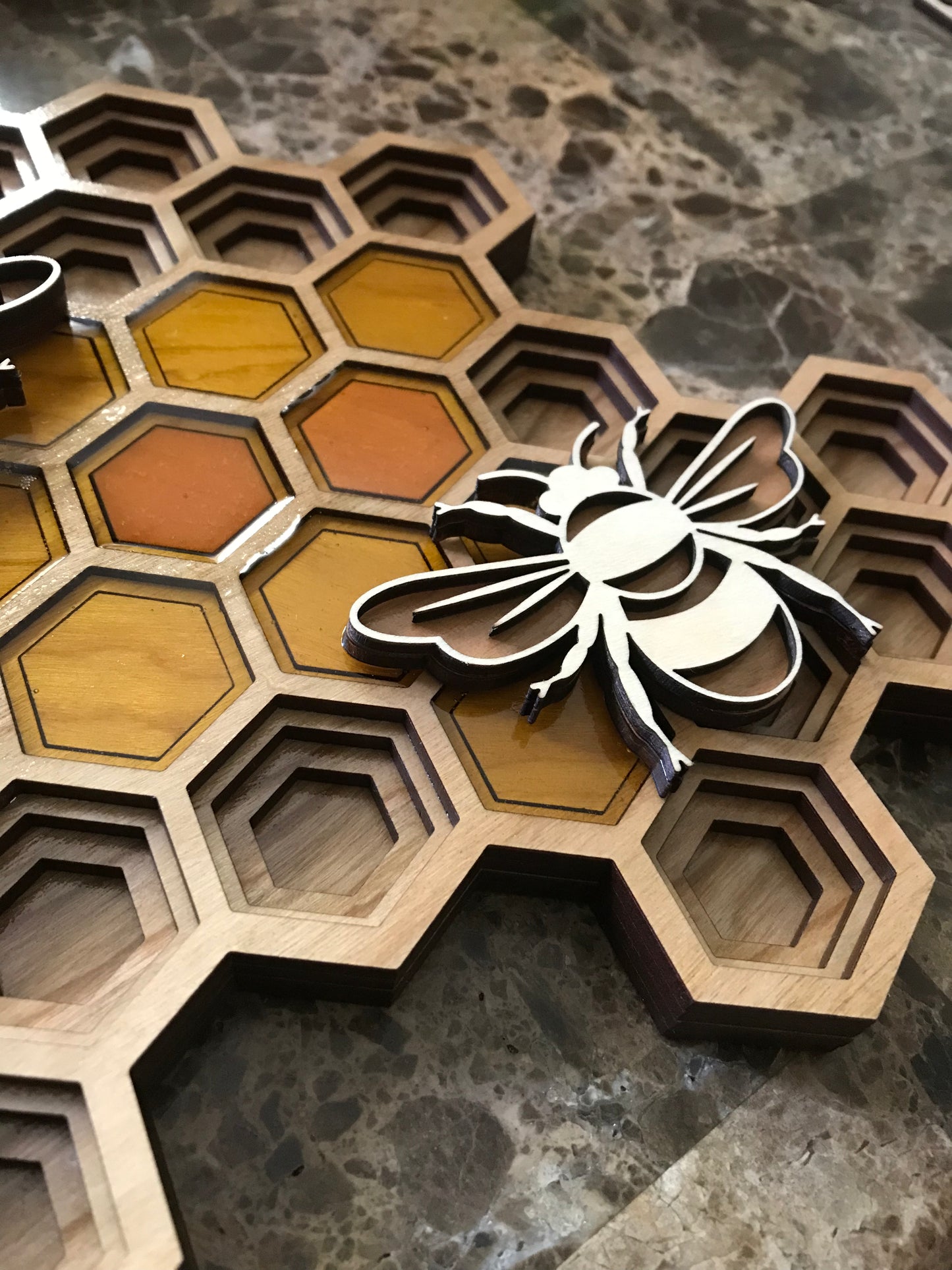 Large Bee Hive Wall Art