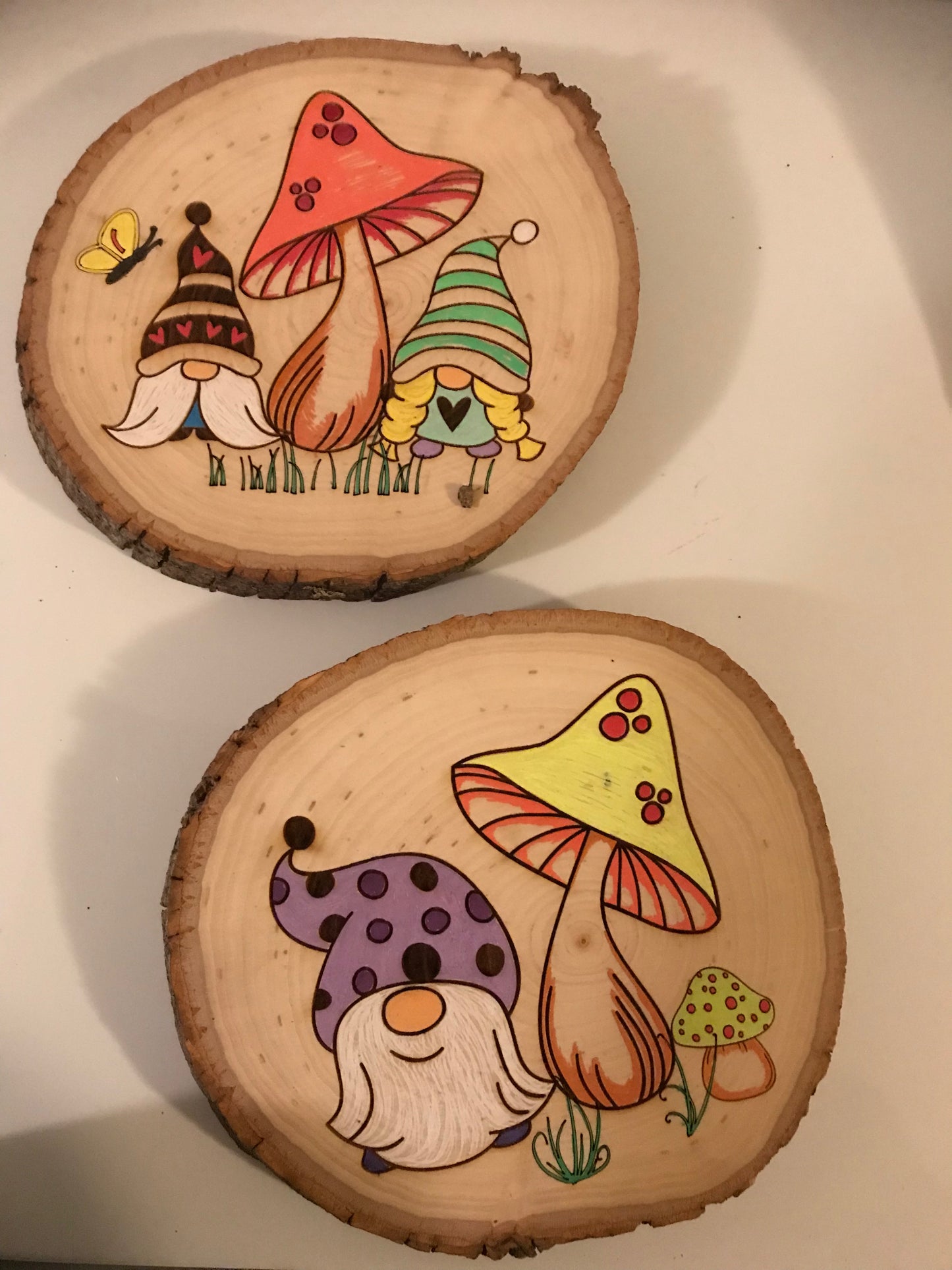 Gnome Mushroom Wall Art