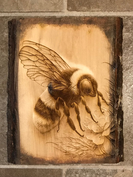 Bee Engraving