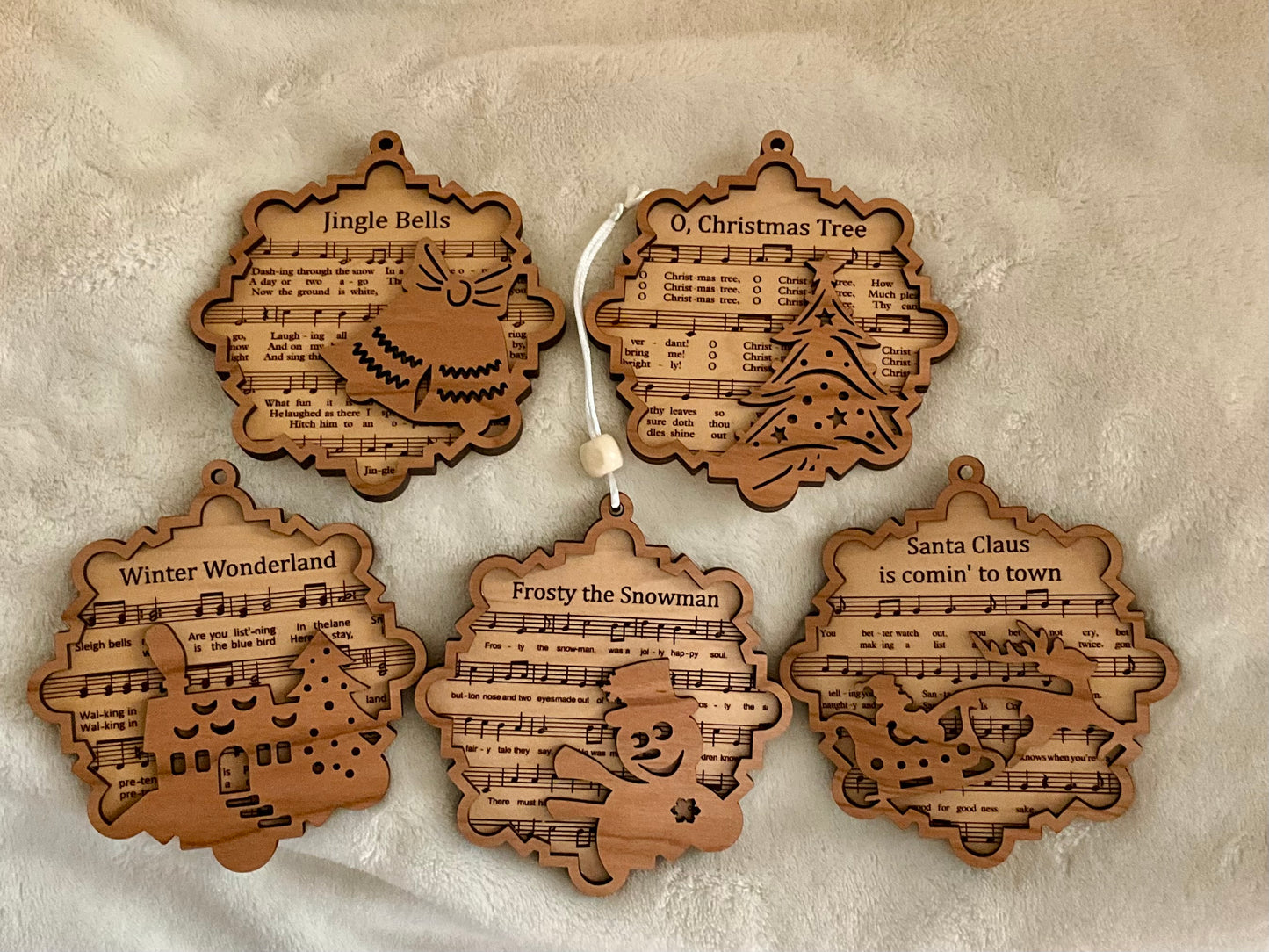 Holiday Song Ornaments