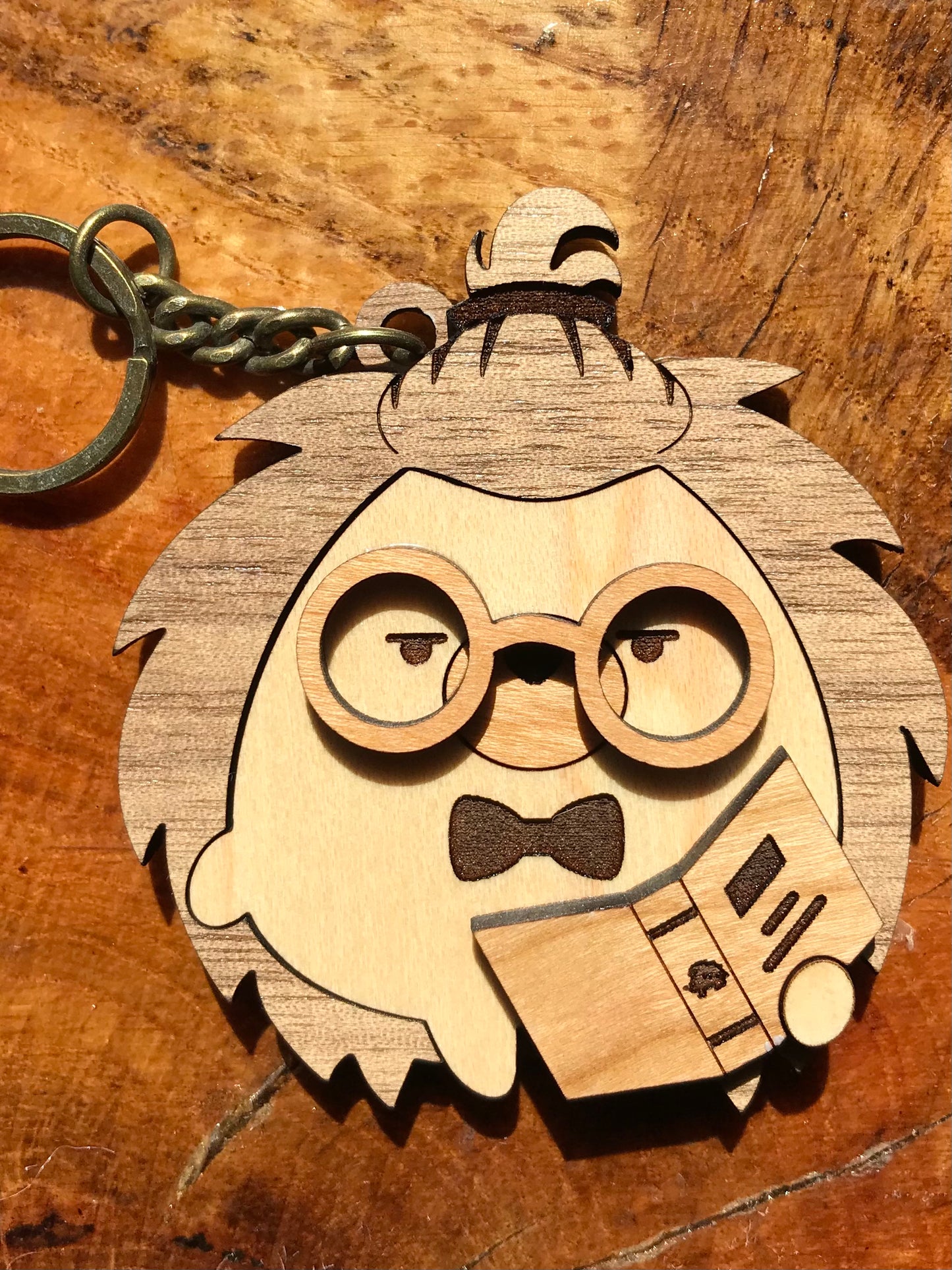 Hedgehog Keychain