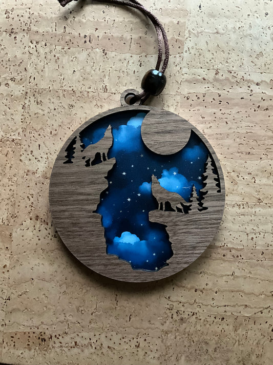 Wolf Ornament