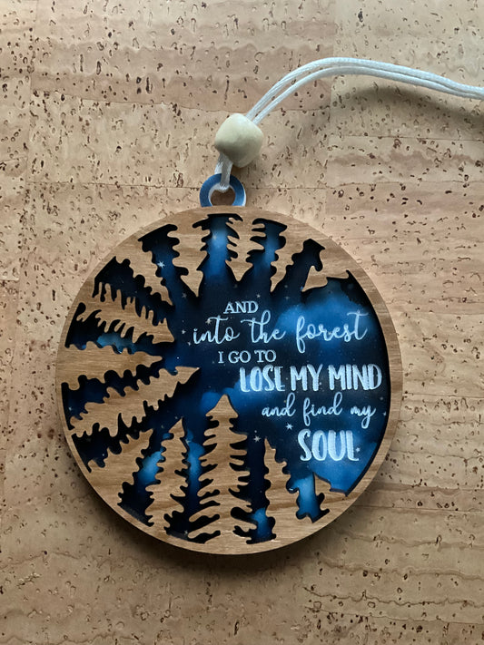 Hiking Ornament
