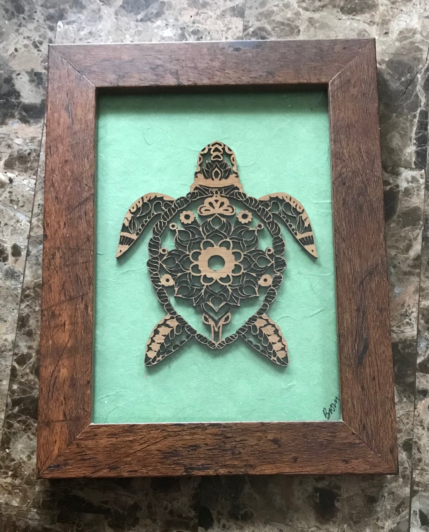 Sea Turtle Small Wall Art