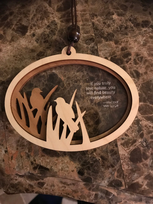 Crows Ornament