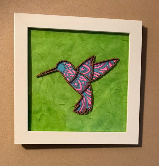Hummingbird Mandala Picture