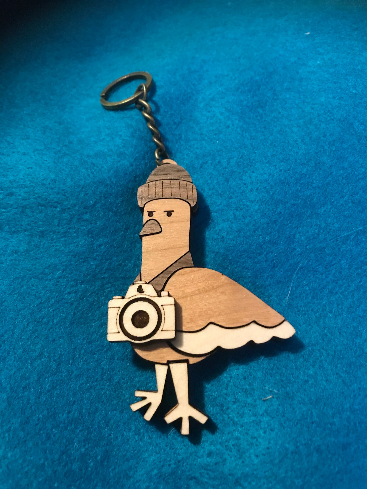 Bird Watcher Keychain