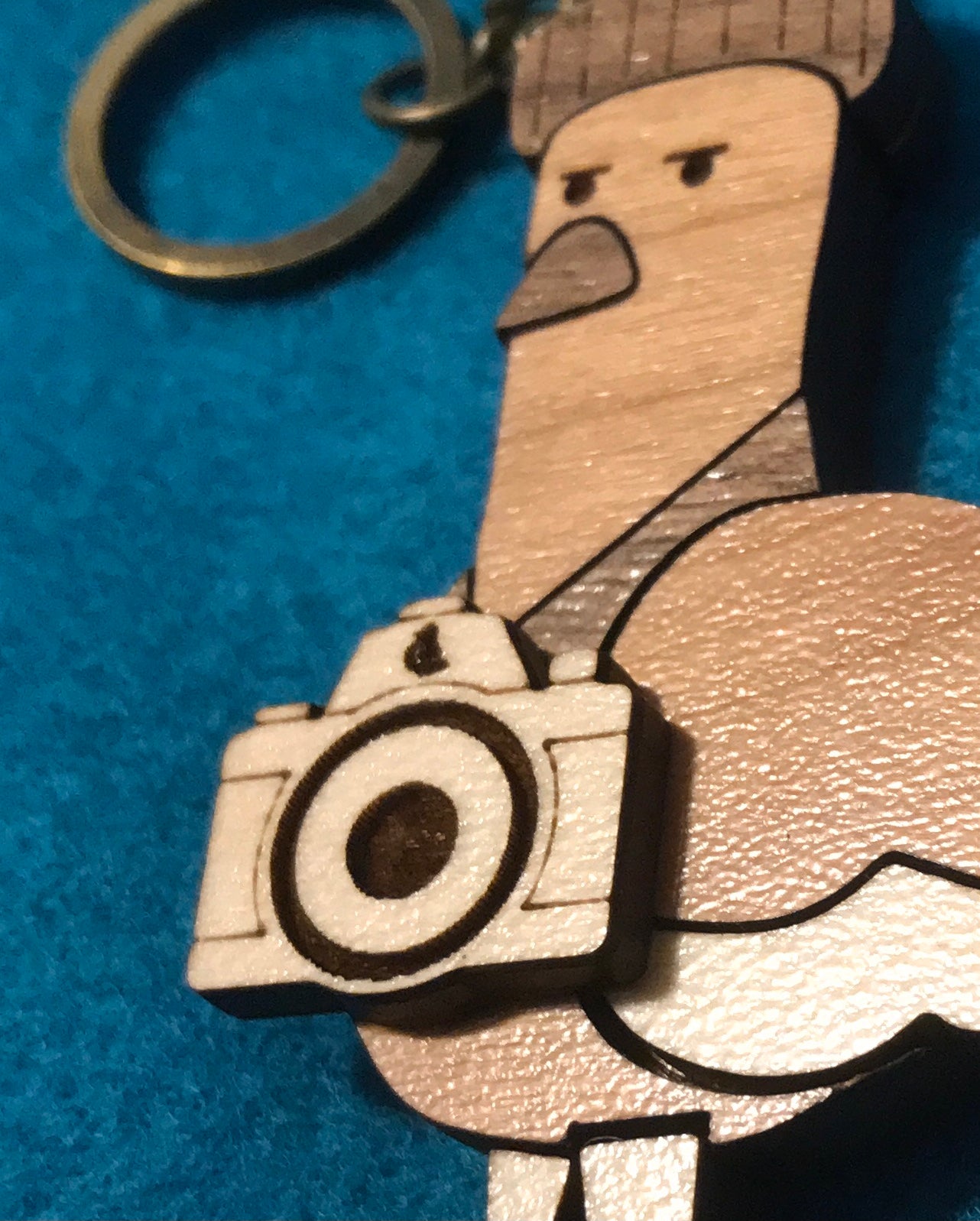 Bird Watcher Keychain